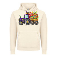 Vintage Artic mardi gras tractor Vintage Hoodie - CowGirlArtShop
