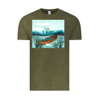 Vintage Olive the lake is my happy place Vintage Tee - TumblerDesignByShophia