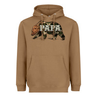 Toasted Coconut bear papa Heavyweight Hoodie - Artiststas