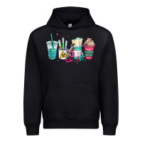 Black science teacher coffee cups Urban Hoodie - AdoDesignShop
