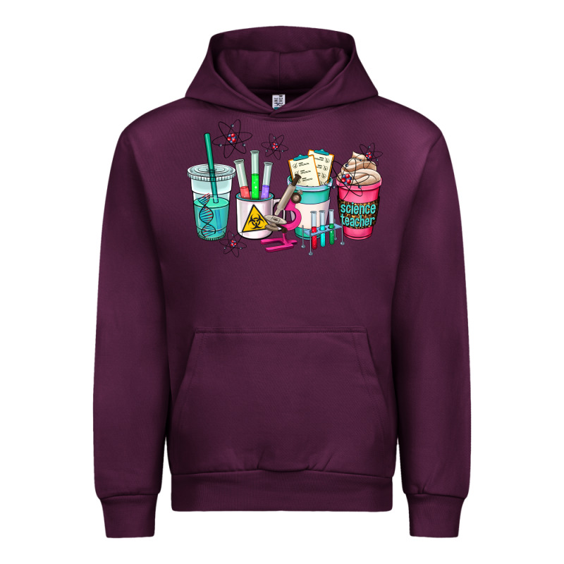 Science Teacher Coffee Cups Urban Hoodie by AdoDesignShop | Teevron