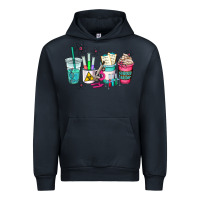 Navy science teacher coffee cups Urban Hoodie - AdoDesignShop