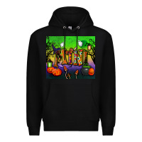 Black halloween mini tumbler Premium Hoodie - BundleAndBundleShop