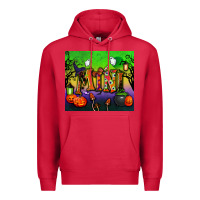 Cardinal halloween mini tumbler Premium Hoodie - BundleAndBundleShop