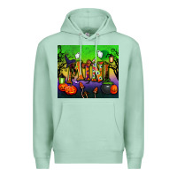 Seafoam halloween mini tumbler Premium Hoodie - BundleAndBundleShop