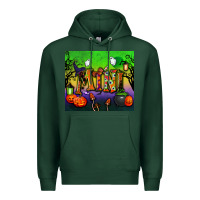 Sports Green halloween mini tumbler Premium Hoodie - BundleAndBundleShop