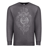 Charcoal Heather As Above So Below GIFT Alchemy GIFT Blackcraft Premium Sweatshirt - minhPixels