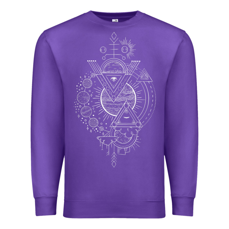 As Above So Below Gift Alchemy Gift Blackcraft Premium Sweatshirt by minhPixels | Teevron