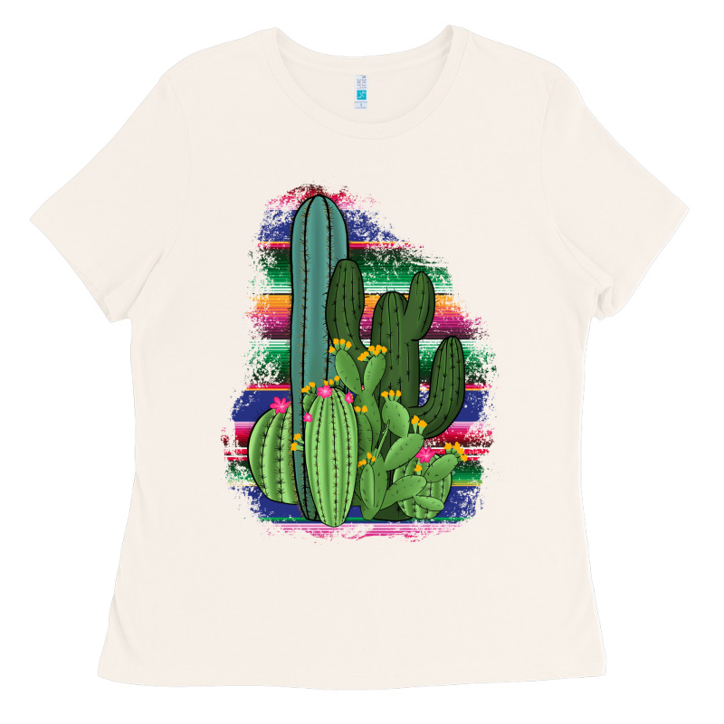 Western Serape Cactus Ladies Tee by Bettercallsaul | Teevron