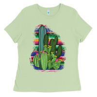 Matcha Western Serape Cactus Ladies Tee - Bettercallsaul