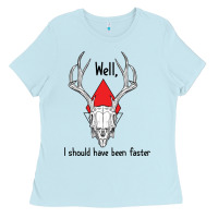Baby Blue I should have been faster Ladies Tee - Bettercallsaul