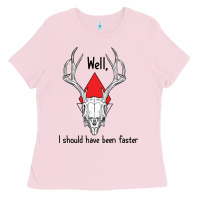 Bubblegum Pink I should have been faster Ladies Tee - Bettercallsaul