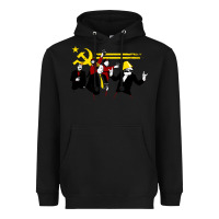 Black the communist party Heavyweight Hoodie - minhPixels