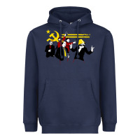 Navy the communist party Heavyweight Hoodie - minhPixels