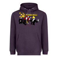 Plum the communist party Heavyweight Hoodie - minhPixels