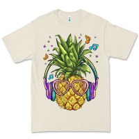 Bone pineapple with headphone Premium Tee - BarkalooDesign