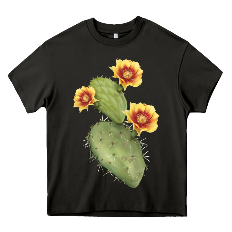 Opuntia Phaeacantha Cactus Heavy Core Tee by LillyAllenDesigns | Teevron