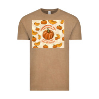 Vintage Coffee pumpkin spice fall leaves Vintage Tee - TumblerDesignByShophia