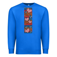True Royal usa flag and cross penwraps Premium Sweatshirt - Artiststas
