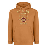 Meerkat US Army Combat Engineer Combat Engineer Veteran Gift Heavyweight Hoodie - minhPixels