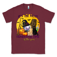 Burgundy It's The Most Wonderful Time of The Year Classic Tee - texasbilliewilder