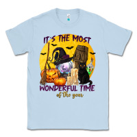 Dusty Blue It's The Most Wonderful Time of The Year Classic Tee - texasbilliewilder