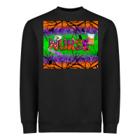 Black halloween nurse tumbler Heavyweight Sweatshirt - BundleAndBundleShop