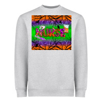 Heather Grey halloween nurse tumbler Heavyweight Sweatshirt - BundleAndBundleShop