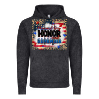 Vintage Black memorial day honor and remember Vintage Hoodie - CowGirlArtShop