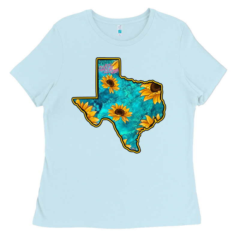 Sunflower Turquoise Texas Ladies Tee by Bettercallsaul | Teevron