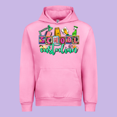 School Custodian Urban Hoodie Designed By Adodesignshop