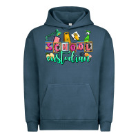 Pigment Midnight Navy school custodian Urban Hoodie - AdoDesignShop