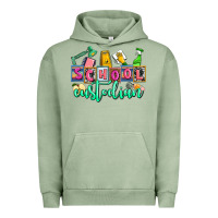 Pigment Oil Green school custodian Urban Hoodie - AdoDesignShop