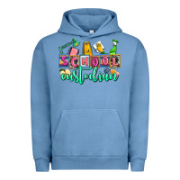 Pigment Pebble Blue school custodian Urban Hoodie - AdoDesignShop