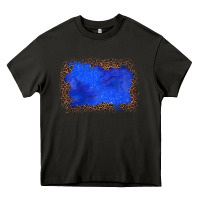 Asphalt gemstone blue leopard background Heavy Core Tee - JahusDesignShop