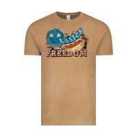 Vintage Camel Tastes like freedom 4th of july Vintage Tee - HowdyJamesFarm