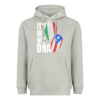 Moon Dust Italian And Puerto Rican DNA Mix Flag Heritage Gift Heavyweight Hoodie - minhPixels