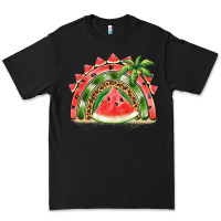 Black watermelon slice  rainbow Premium Tee - BarkalooDesign