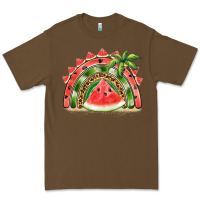 Cacao watermelon slice  rainbow Premium Tee - BarkalooDesign