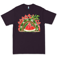 Plum watermelon slice  rainbow Premium Tee - BarkalooDesign