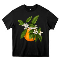 Black Tangerine Heavy Core Tee - LillyAllenDesigns
