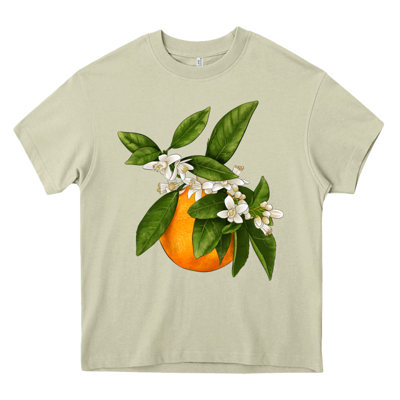 Tangerine Heavy Core Tee by LillyAllenDesigns | Teevron