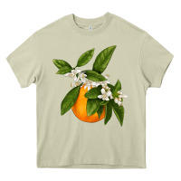 Mossy Tangerine Heavy Core Tee - LillyAllenDesigns