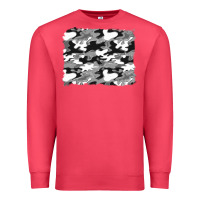 Cardinal black and white camouflage background Premium Sweatshirt - Artiststas
