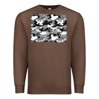 Chestnut black and white camouflage background Premium Sweatshirt - Artiststas