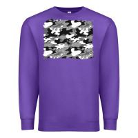 Purple black and white camouflage background Premium Sweatshirt - Artiststas