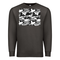 Smoke black and white camouflage background Premium Sweatshirt - Artiststas