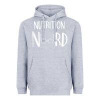 Heather Grey Womens Nutritionist Gifts For Health Coach or Registered Dietitian Heavyweight Hoodie - minhPixels