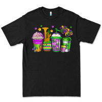 Black mardi gras coffee cups Premium Tee - Jasminsmagicworld