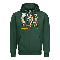 Sports Green rn registered nurse Zipper Hoodie - CowhideDigitalArt
